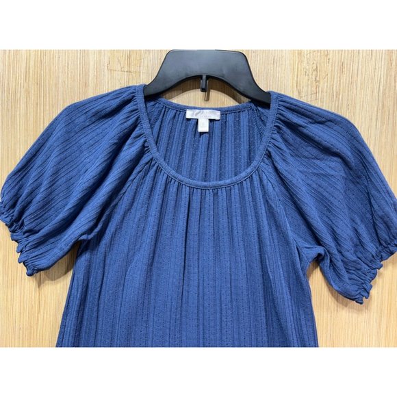 Lauren Conrad - Women's Blue Shirt Round Neckline - Small - Picture 11 of 15